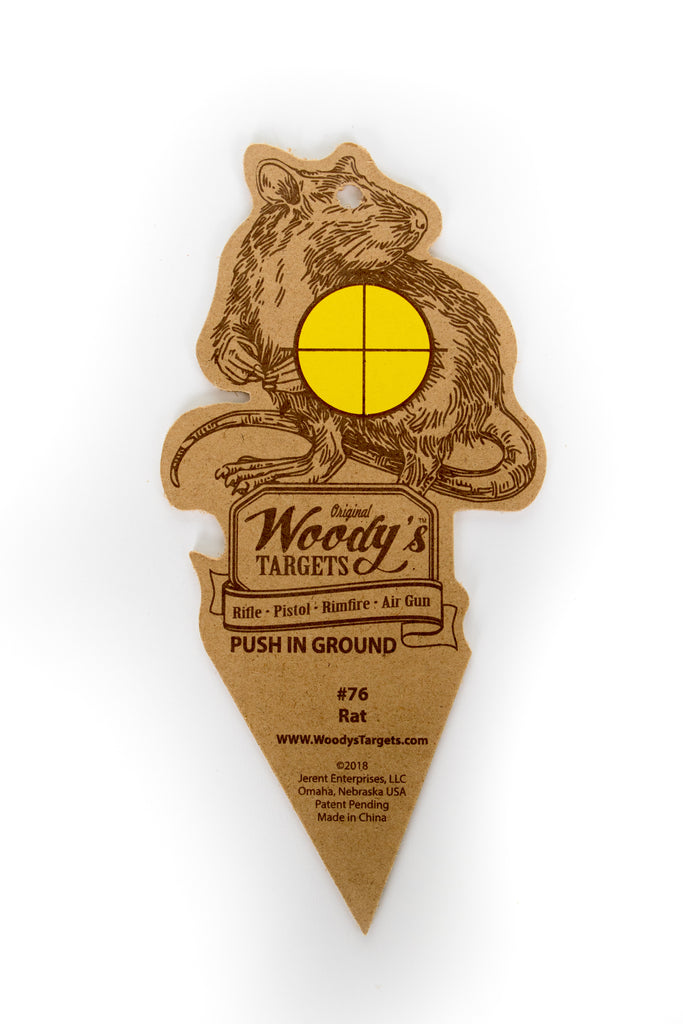 Woody's™ Rat Target 6 Pack – Woodys Targets